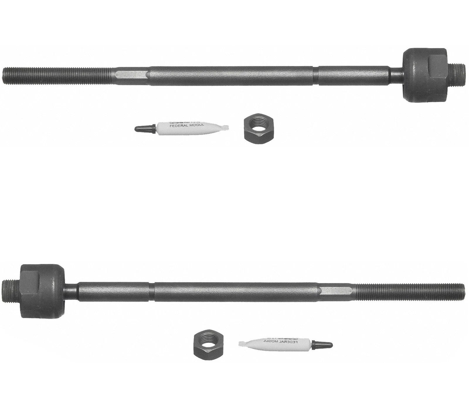 Set of 2 Inner Moog Steering Tie Rod Ends for Buick Cadillac Chevy Pontiac