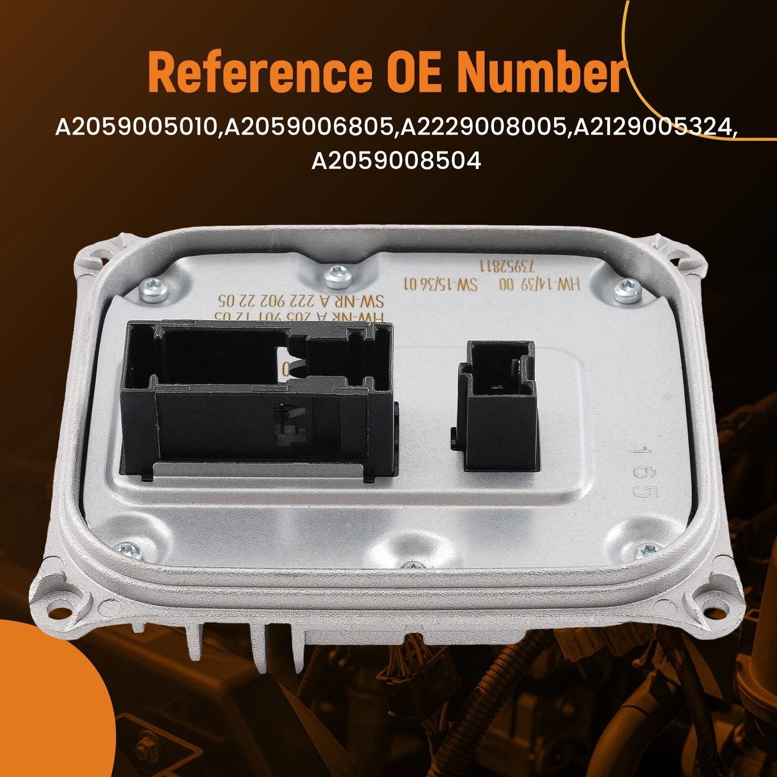 LED Ballast Unit Control Module for Mercedes-Benz W205 C-Class (2015-2018)