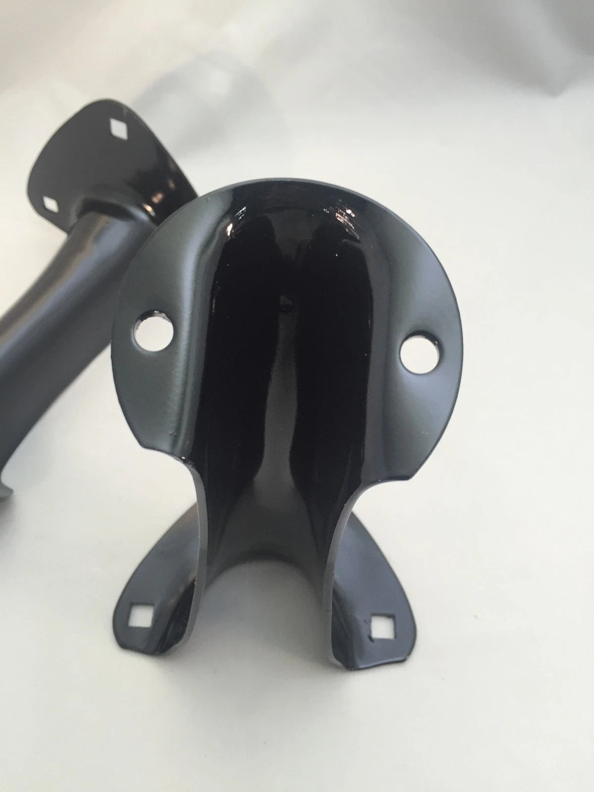 Tail Light Brackets Pair Black Front for Ford Model A (1928–1931)
