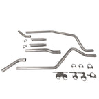 2.5" Dual Exhaust Kit for Dodge Ram 1500 (2019–2025) SC Clp Tip Cnr Ex