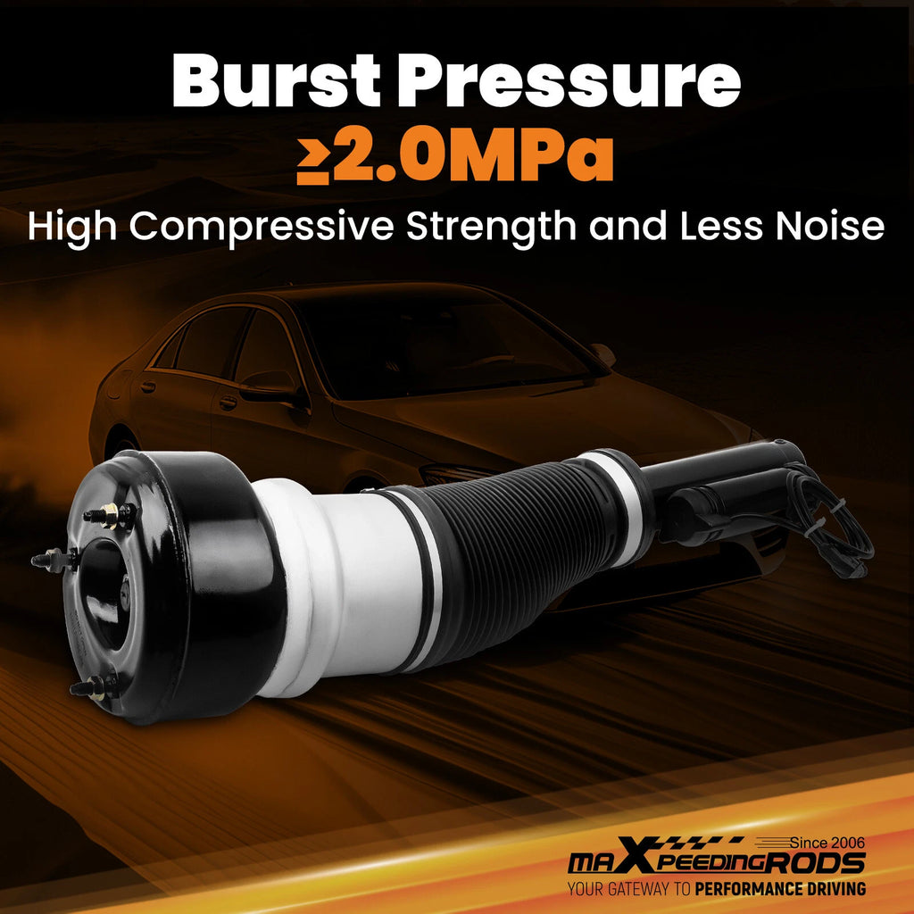 Front Left & Right Air Ride Suspension Shocks for Mercedes W221 S-Class (2007–2013)
