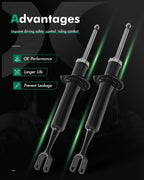 Shocks Struts for Audi A4 A4 Quattro (2000–2008) Front Left Right Side