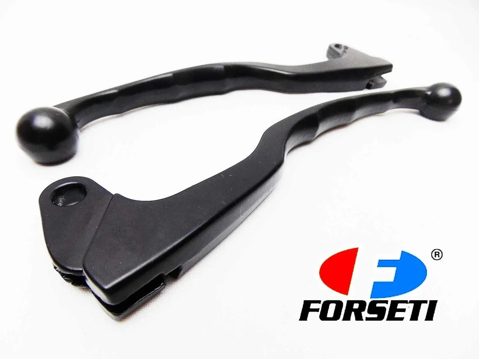 Black Forseti Front Brake & Clutch Lever Set for Yamaha XT500 (76-89)