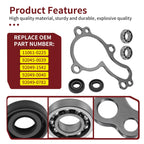 Water Pump Rebuild Kit & Bearing for Kawasaki KLX450R (2008–2019) KX450F (2006–2015)