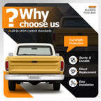 Rear Bumper Face Bar for Ford F100 F150 F250 Bronco (1973–1979)