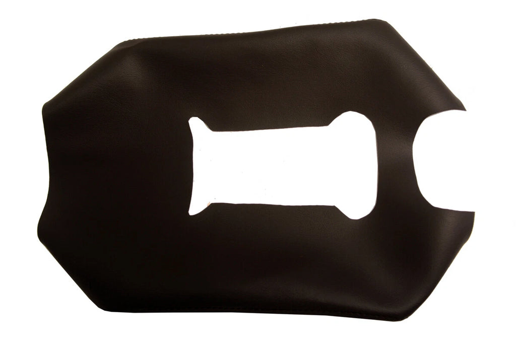 Leather Console Lid Armrest Cover for Chevy Suburban (2014–2020) Cocoa