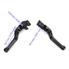Brake Clutch Levers for Kawasaki Ninja 250 300 (2013–2018) Black