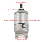 Starter for Honda CBR400 NC23 (1987–1989) CB-1 CB400F (1989–1991) CB400 SF (1992–1998)