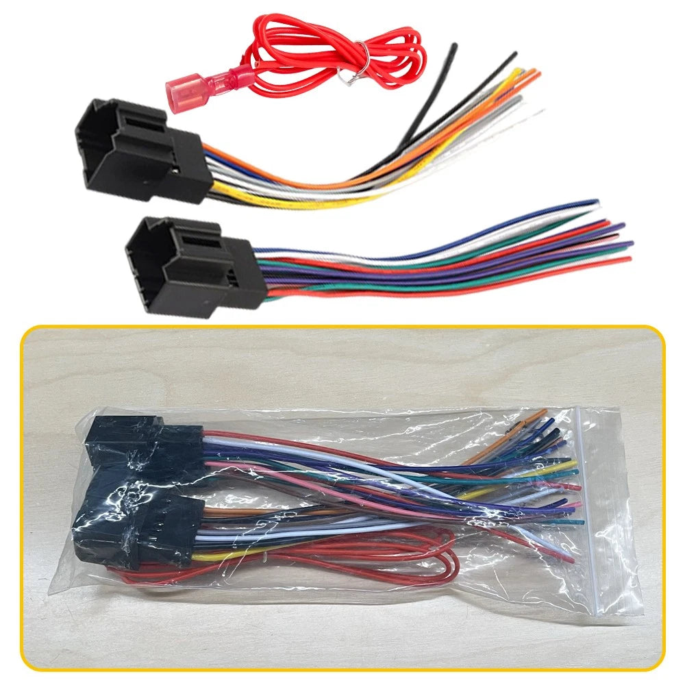 Radio Stereo Wiring Harness for Chevy Silverado 1500 2500 (2007–2013)
