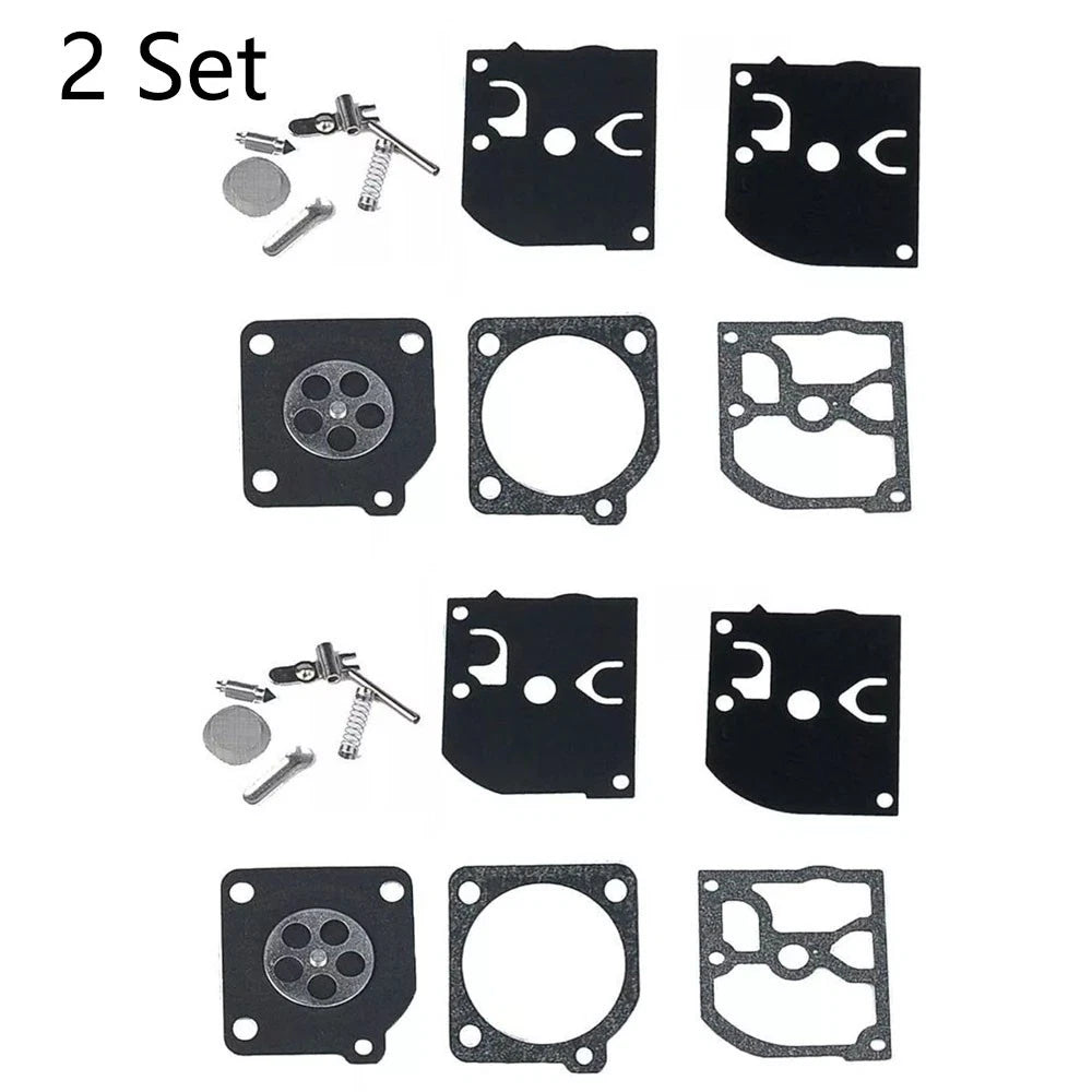 Set of 2 Carburetor Repair Kits for ZAMA RB-39 (Poulan, McCulloch)