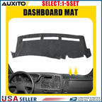 Dash Mat Cover Pad for Chevrolet Tahoe Suburban Yukon (2000–2006) Gray