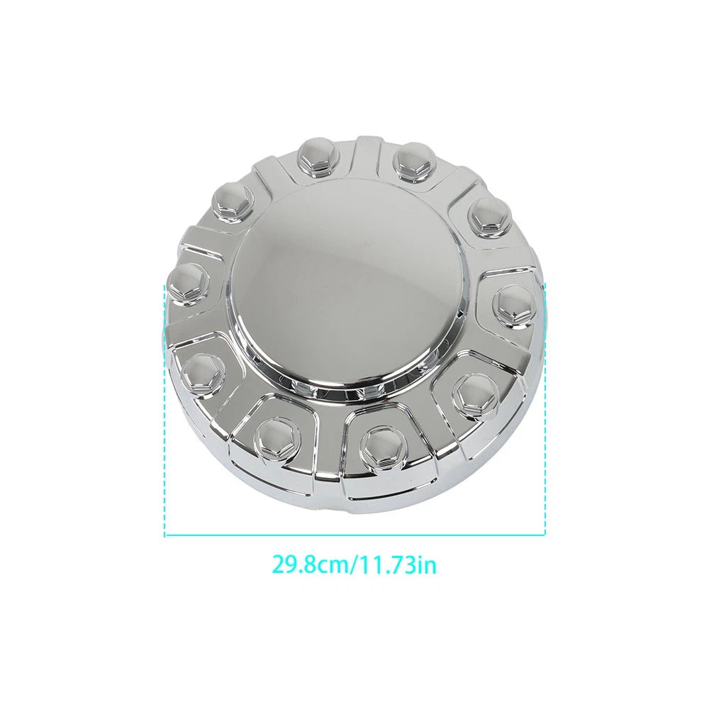 Set of 2 Front Wheel Center Caps Chrome for Dodge Ram 4500 5500 (2019–2021)