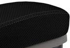 Console Lid Armrest Cover for Hyundai Sonata (2006–2010) Carbon Fiber Black