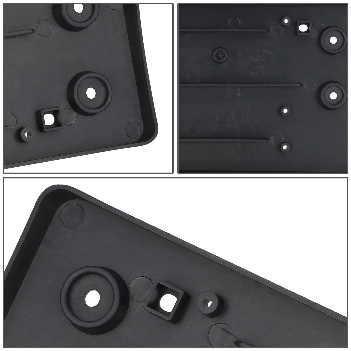 Front License Plate Mounting Bracket Kit for BMW 320i 330e (2016–2018)