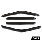 In-Channel Rain Guards for Ford F150 SuperCrew (2015–2024)