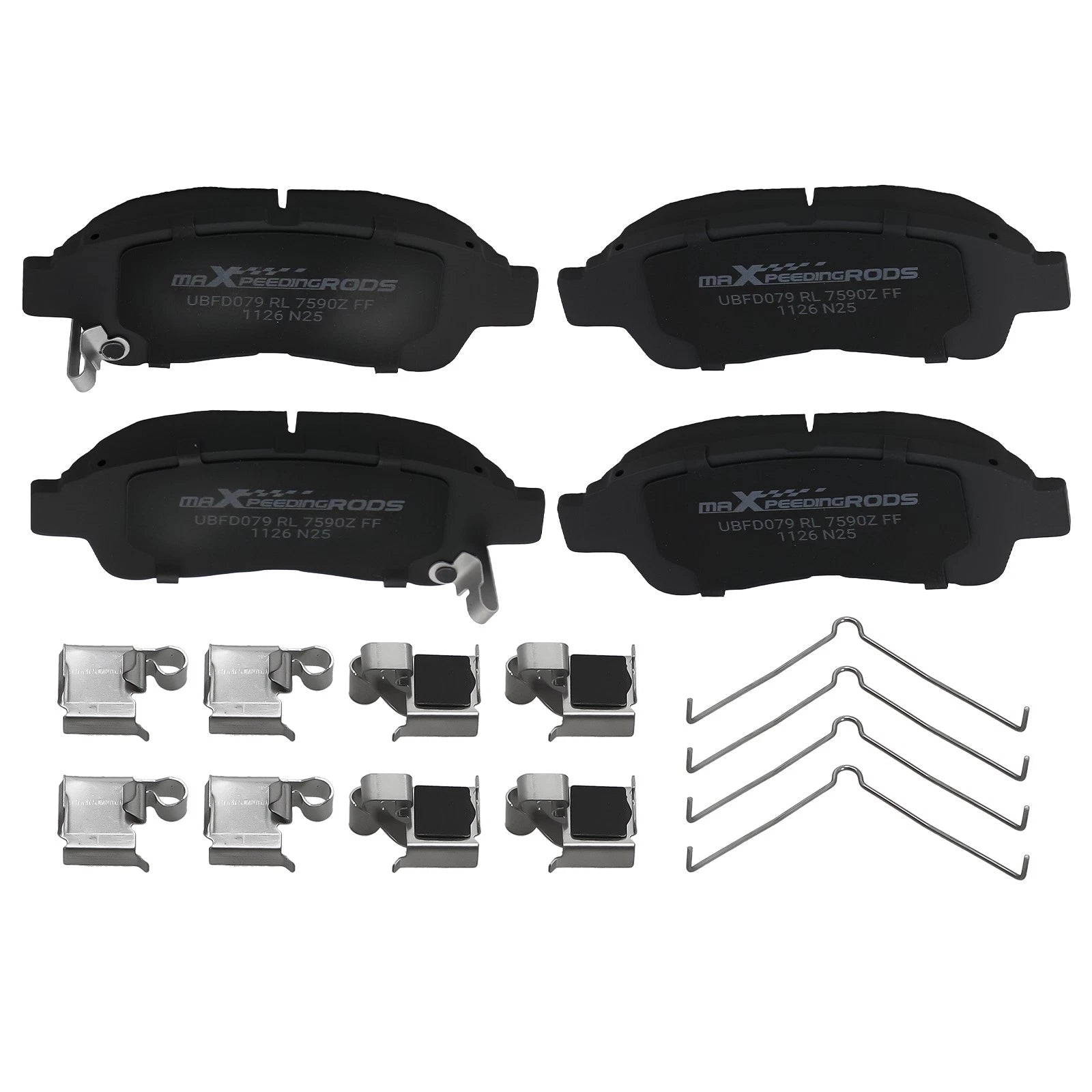Front Ceramic Brake Pads Set for Toyota Celica Corolla RAV4 Camry (1992-2001)