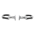 Chrome Rear Passenger Footpegs for Harley Touring Road Glide (1993-2025)