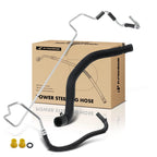 2X Power Steering Reservoir & Return Line Hose for Jeep Wrangler (2007–2011)