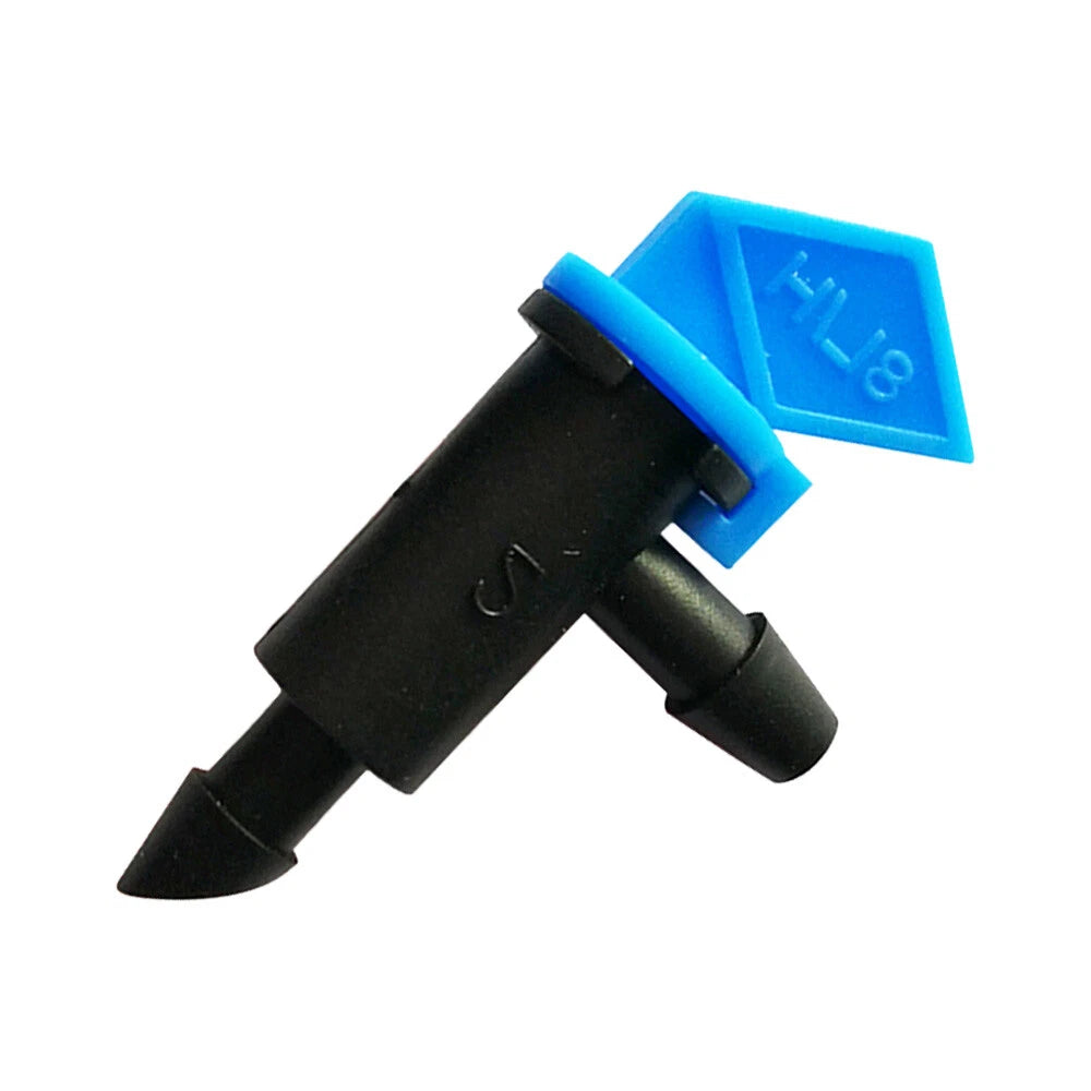 100PCS Drip Flag Emitter Dripper 8L/H for Garden Lawn Irrigation