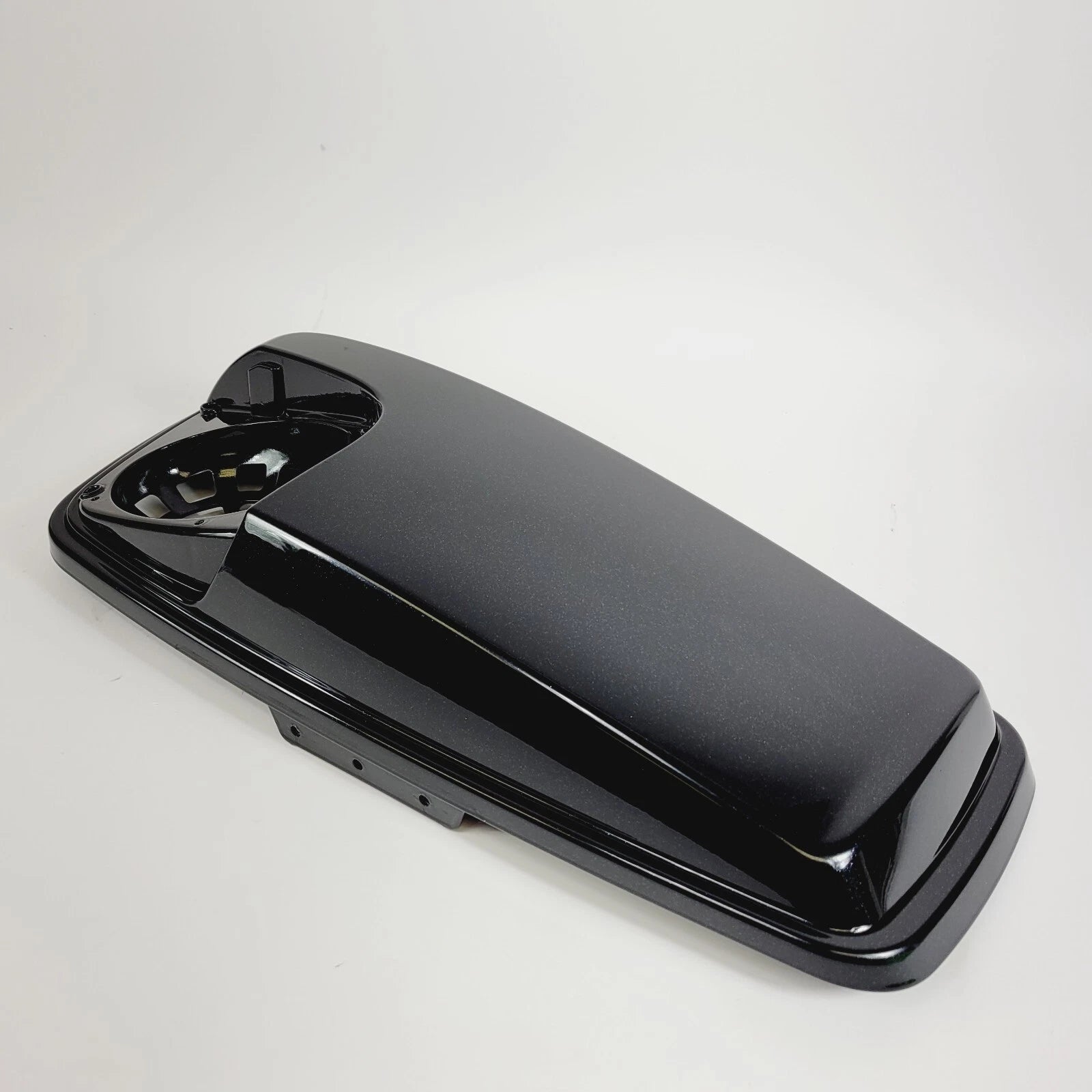 Left Side Saddlebag Speaker Lid for Harley Davidson Touring (2014–2023) - Arctic Black