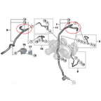 Turbo Coolant Line Repair Hose Kit for BMW S63 X5 X6 X5M X6M (E70–E71)