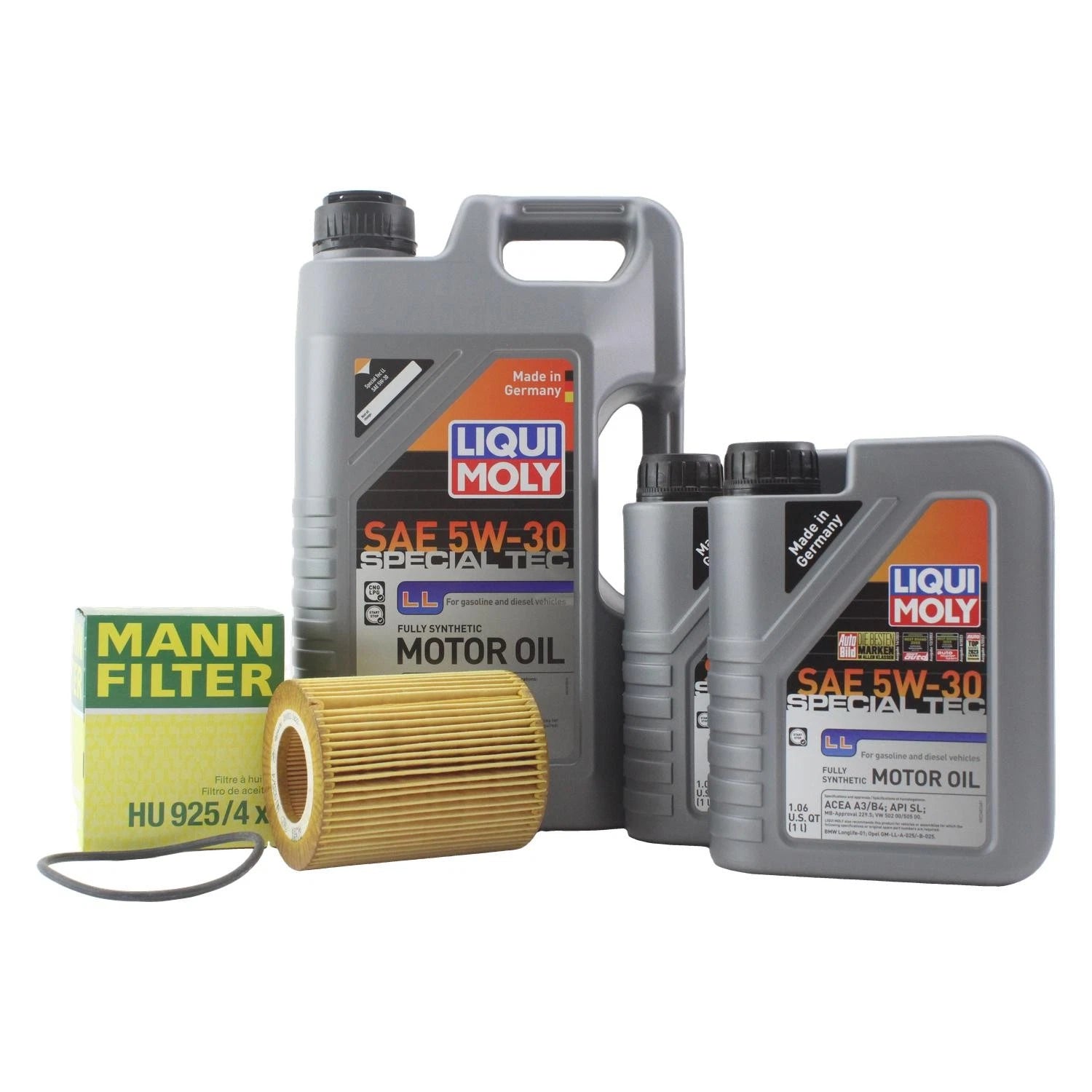 Liqui Moly Special Tec LL 5W30 Engine Oil Change Kit for BMW E46 330i E83 X3 (2000–2006)