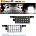 Set of 2 Bright White Full LED Truck Bed Cargo Light Lamps for Chevy Silverado (2014–2019)