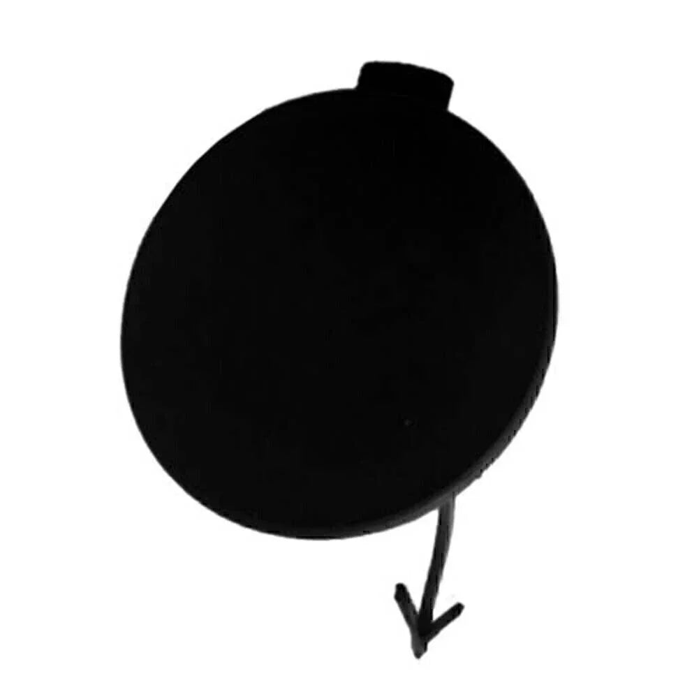 Front Black Bumper Tow Hook Eye Cap Cover for Jeep Cherokee (2014-2018)