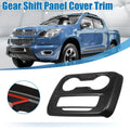 Black Central Control Gear Shift Panel Cover for Chevrolet Colorado (2015–2022)