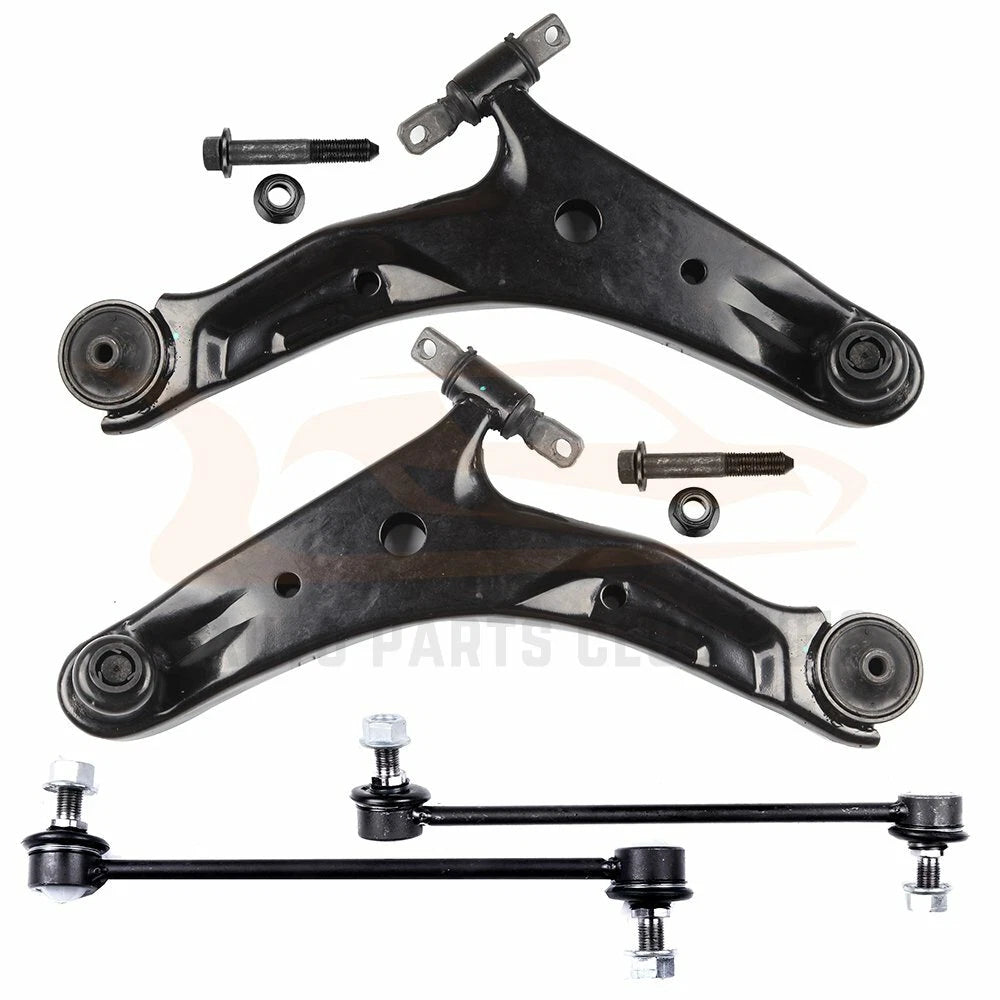 Set of 4 Front Sway Bars Lower Control Arms for Hyundai Santa Fe (2001–2006)