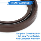 1 Pc Front Crankshaft Oil Seal for Mazda MX-6, Protege (No.FS05-10-602A)