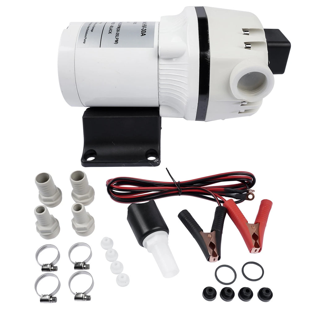 12V DEF Fluid Pump 9.2GPM 350W Self-Priming IP54 Waterproof