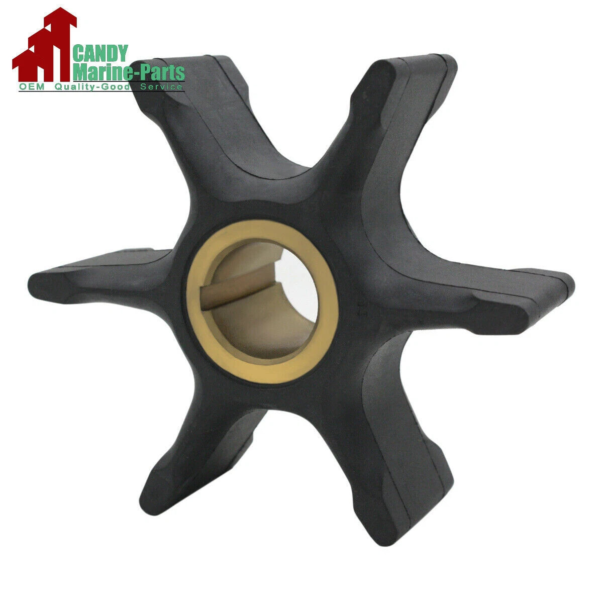 Water Pump Impeller for Johnson OMC Outboard (385072, 0385072, 18-3044)