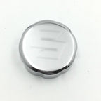 Chrome Brake Fluid Reservoir Cap Cover for GSXR600 GSXR750 GSXR1000 (2006–2023)