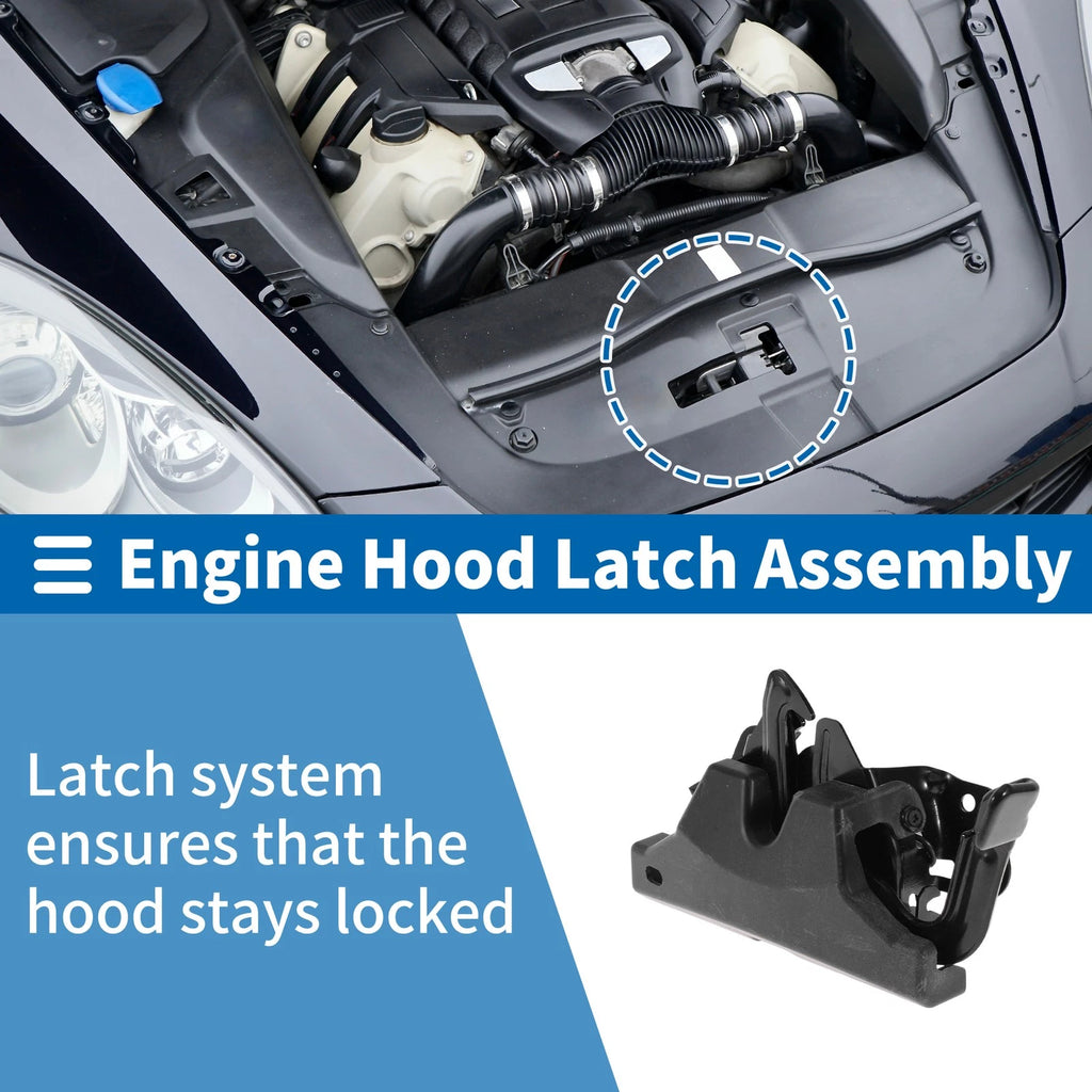 Hood Latch Assembly for Kia Optima (2016–2020) No. 81130D4010 1 Pc