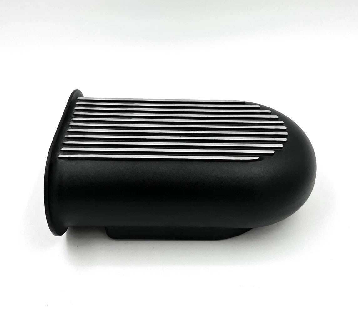 Hood Scoop Air Cleaner for Black Aluminum Hilborn Finned 4 Barrel Carb (14")