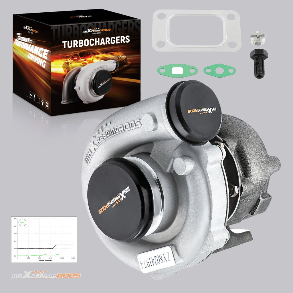T3/T4 T04E Turbocharger 0.57 A/R for 1.5L-2.3L Engine (Oil Cooled)