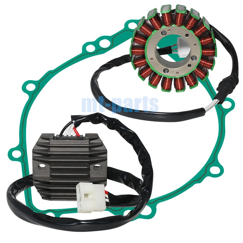 Stator Coil, Regulator Rectifier, Gasket for Yamaha FZ1 FZS1000 (2001–2005)