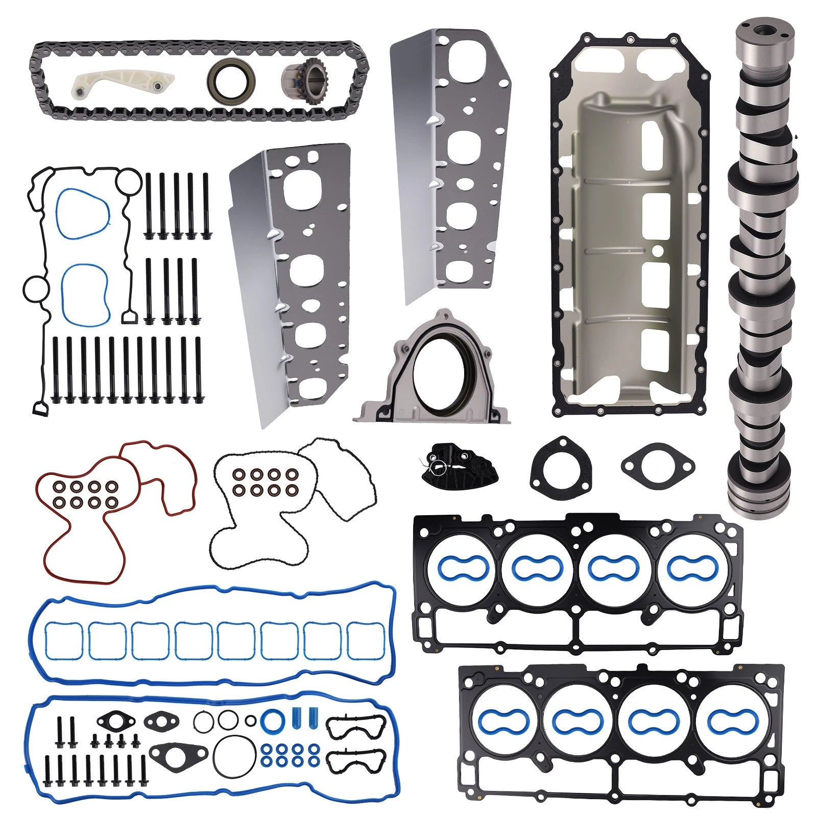 MDS Lifter Camshaft Head Gaskets Set for Ram 1500 (2002–2023) 53021726AD 53021726AC