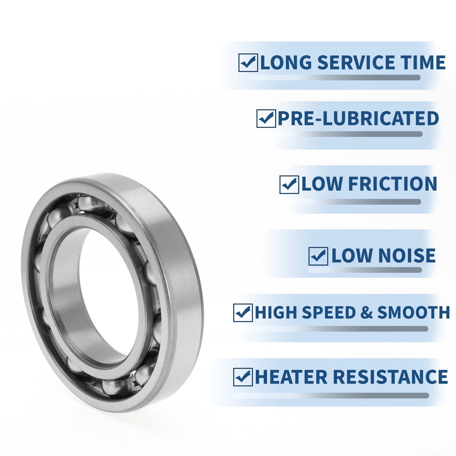 Deep Groove Ball Bearing 6215 for Scooter Skateboard Wheel (P0 75x130x25mm)
