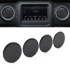 Dashboard Air Condition Vent Cover Trim for Jeep Wrangler JK JL (2007–2022)