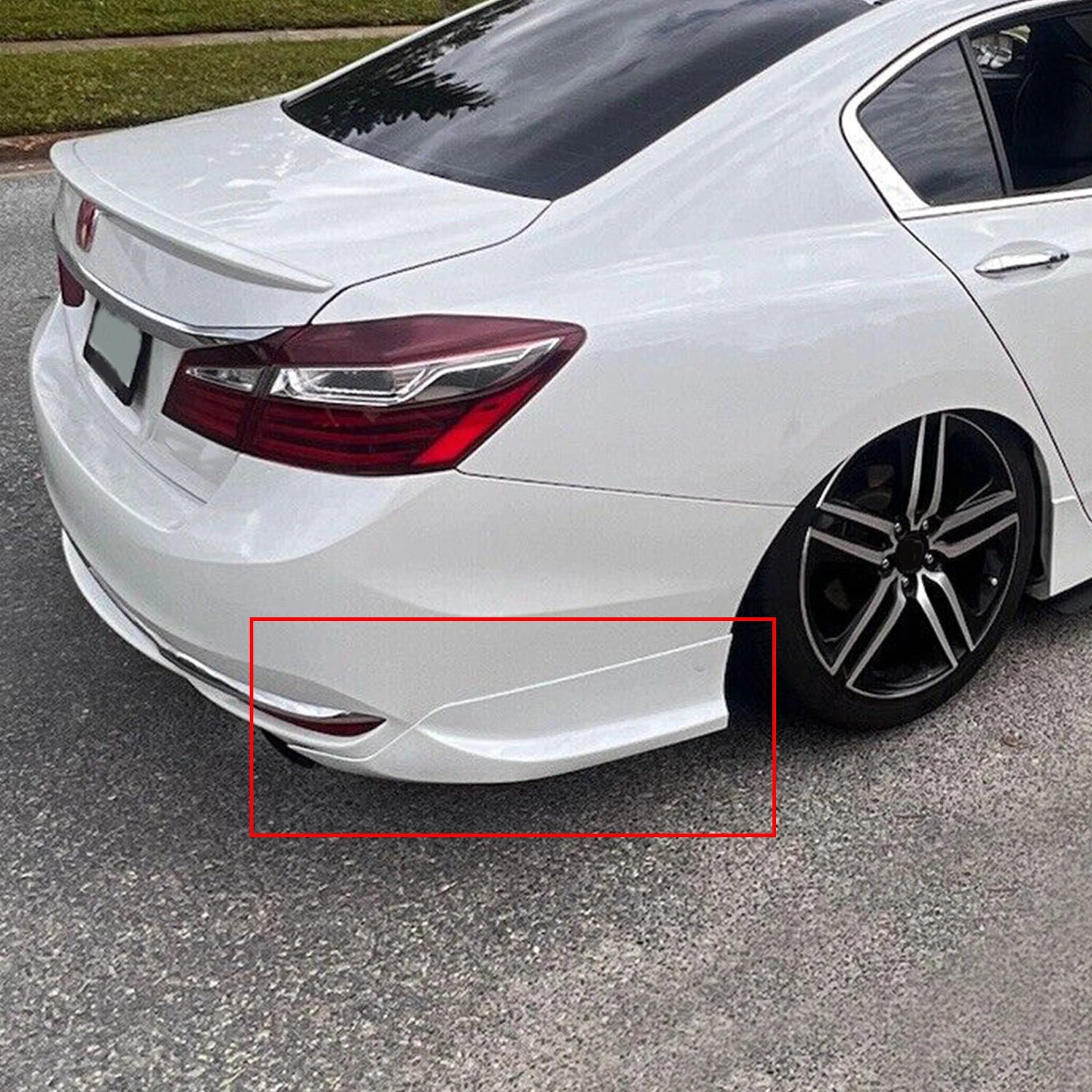 Set of 4 Bumper Lip Splitters for Honda Accord Sedan (2016-2017)
