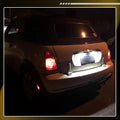 White LED License Plate Lights for Mini Cooper Convertible R57 (2009–2015)