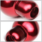 Red Aluminum Short Shift Knob for M8/M10/M12 5-Speed Manual Transmission