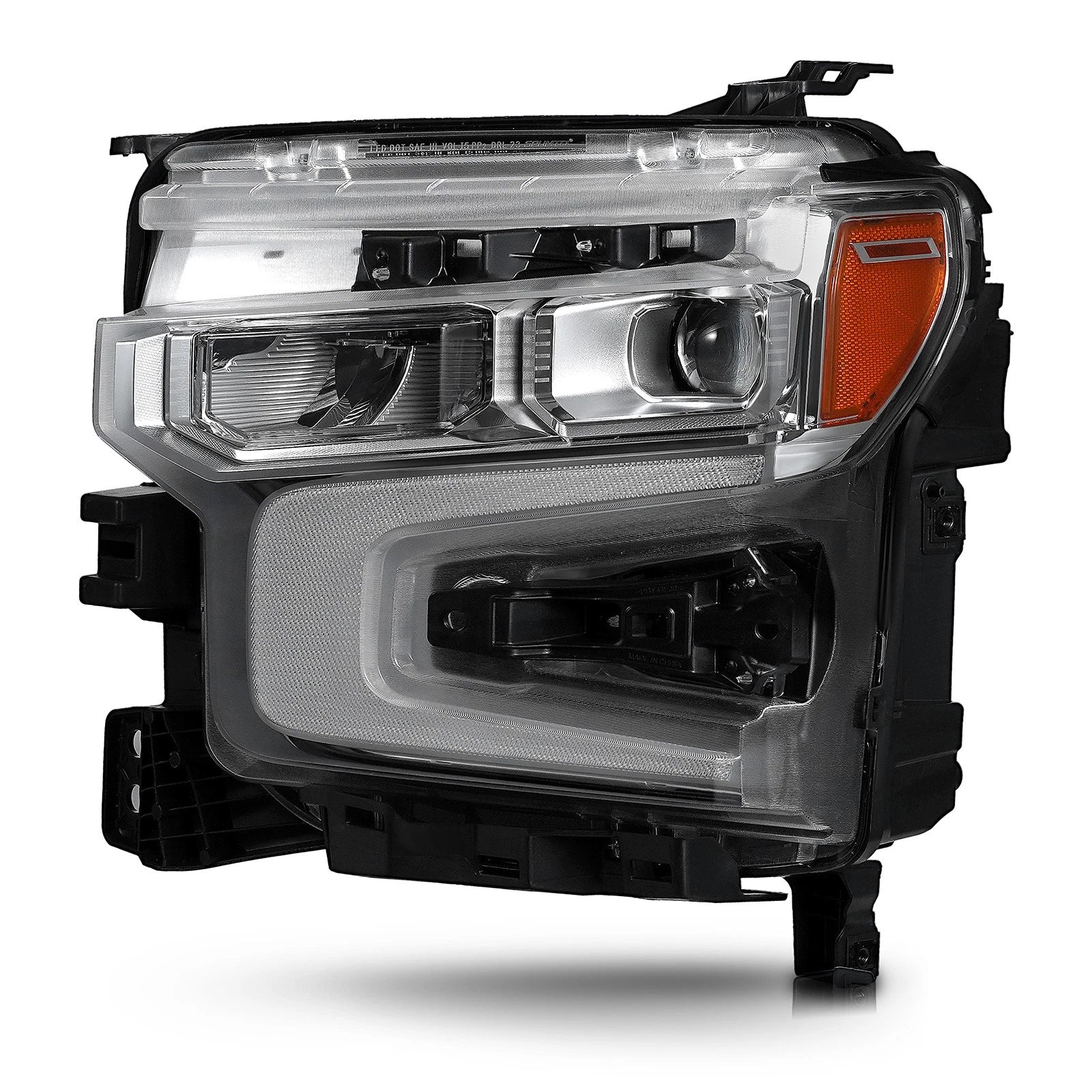 LED Headlight for Chevy Silverado 1500 LTZ (2022–2026) Chrome w/LED DRL Left