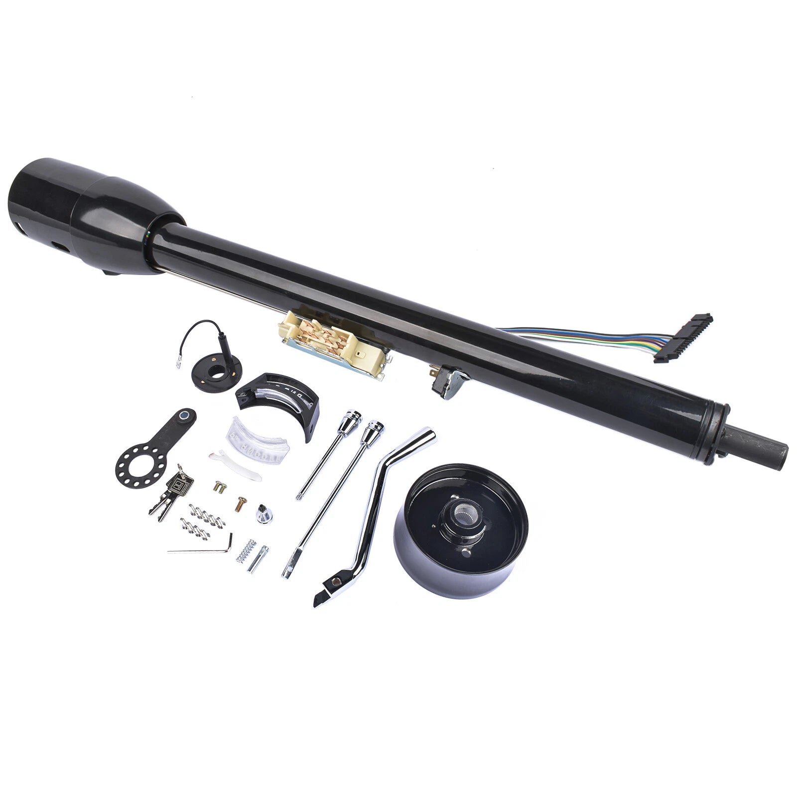 32" Stainless Steel Tilt Steering Column for Universal Fit (Custom)