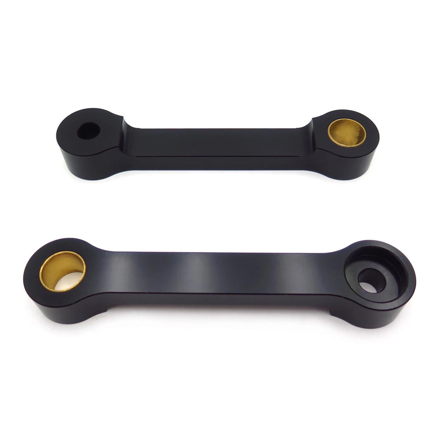 Lowering Links for Kawasaki EX250 (1986–2007) - Aluminum, Black