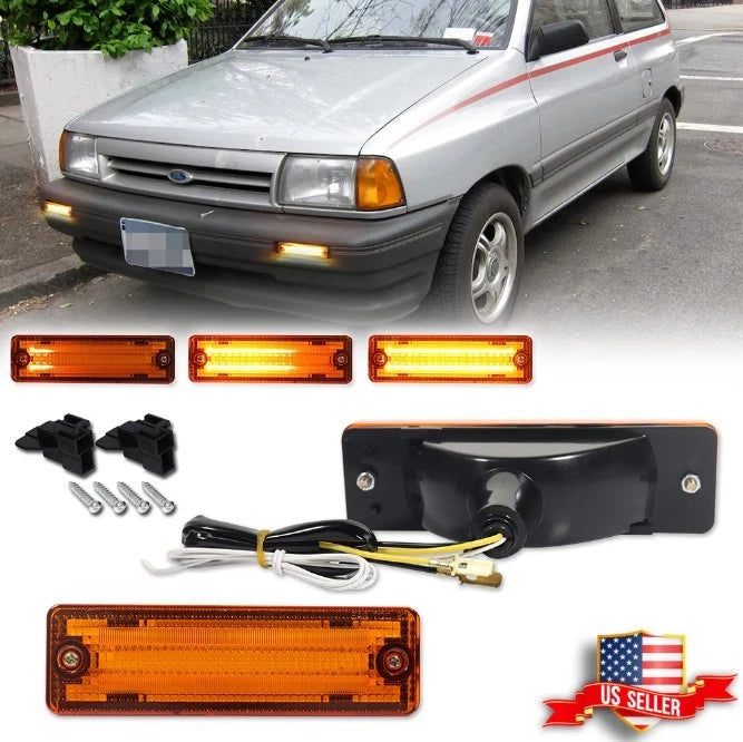 Sequential Amber LED Signal Blinker Lights for Mazda 323 626 (1983–2002)