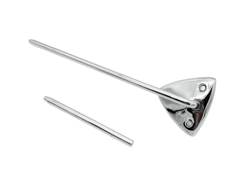 Chrome Interior Sun Visor Brackets for 1968 Ford Fairlane Hardtop Only