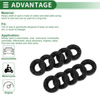 Oil Seal   - NBR Rubber 10x19x5mm High Pressure